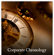 Corporate Chronology
