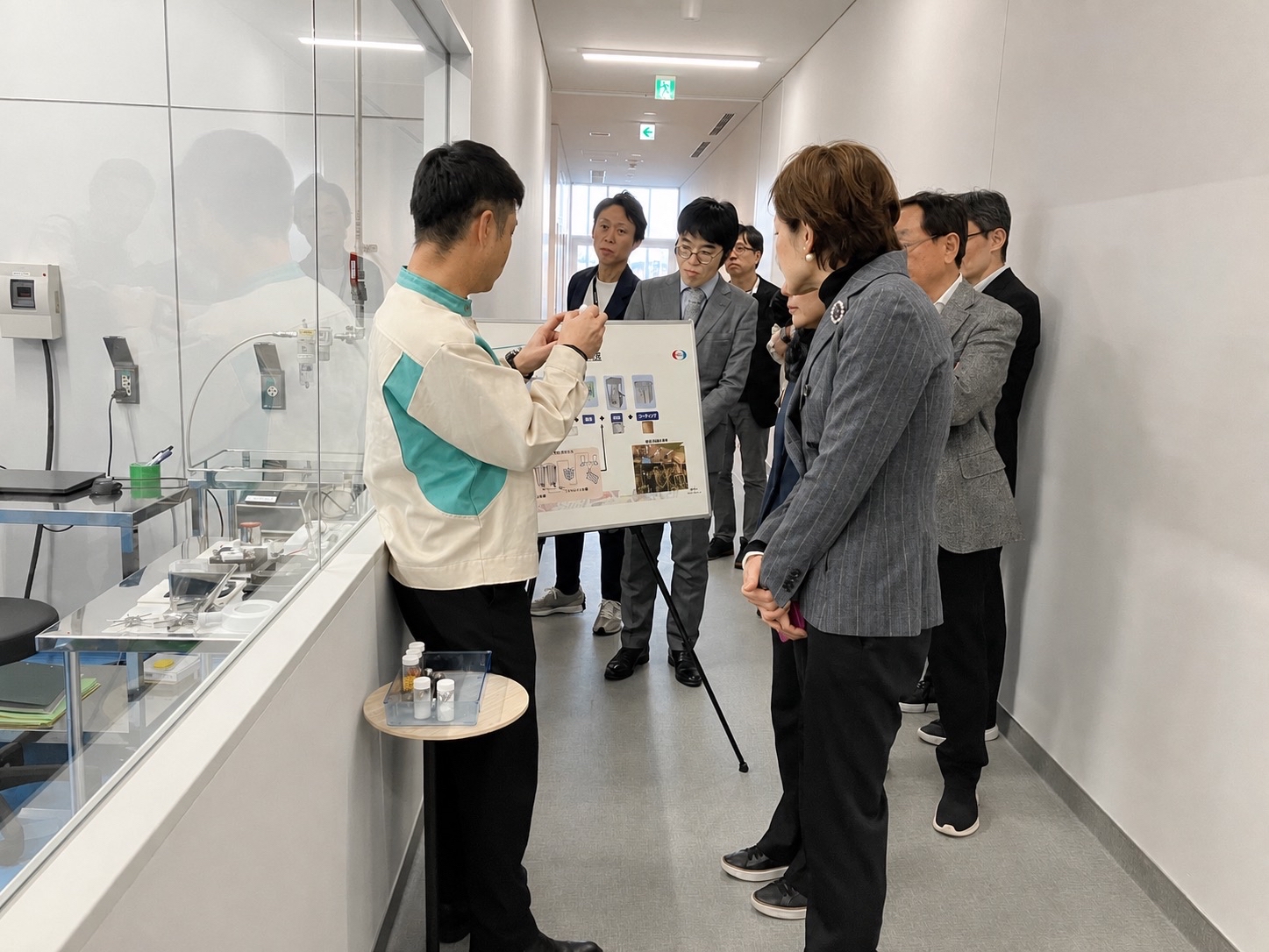 Touring the EMITS Building at Kawashima Industrial Park