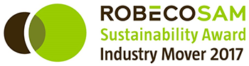 ROBECOSAM Sustainability Award Industry Mover 2017