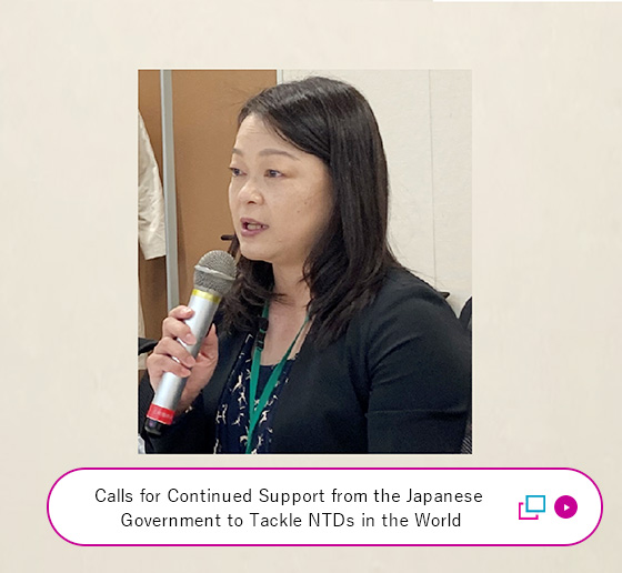 Calls for Continued Support from the Japanese Government to Tackle Neglected Tropical Diseases (NTDs) in the World